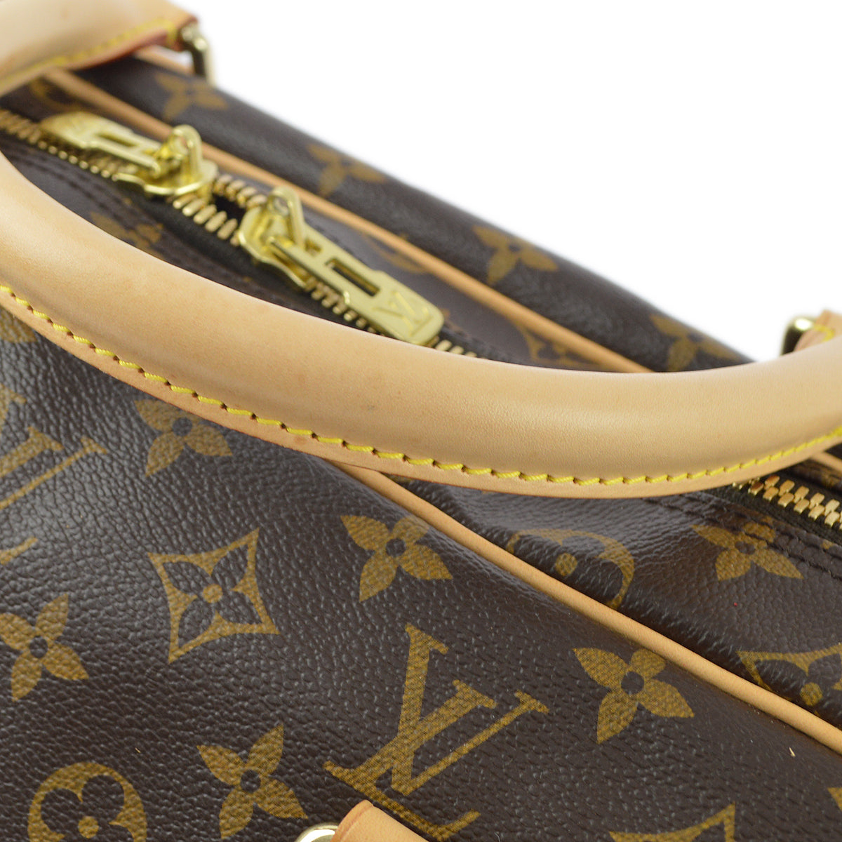 Louis Vuitton 2009 Monogram Carryall Duffle Bag M40074