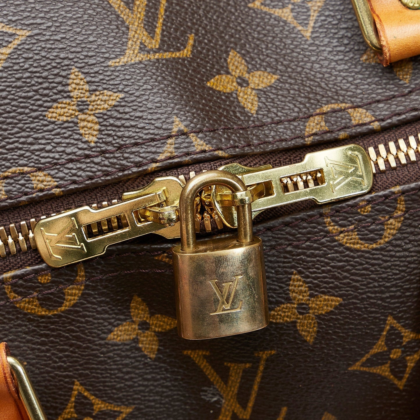 Louis Vuitton  Monogram Keepall Bandouliere 55 Travel Bag