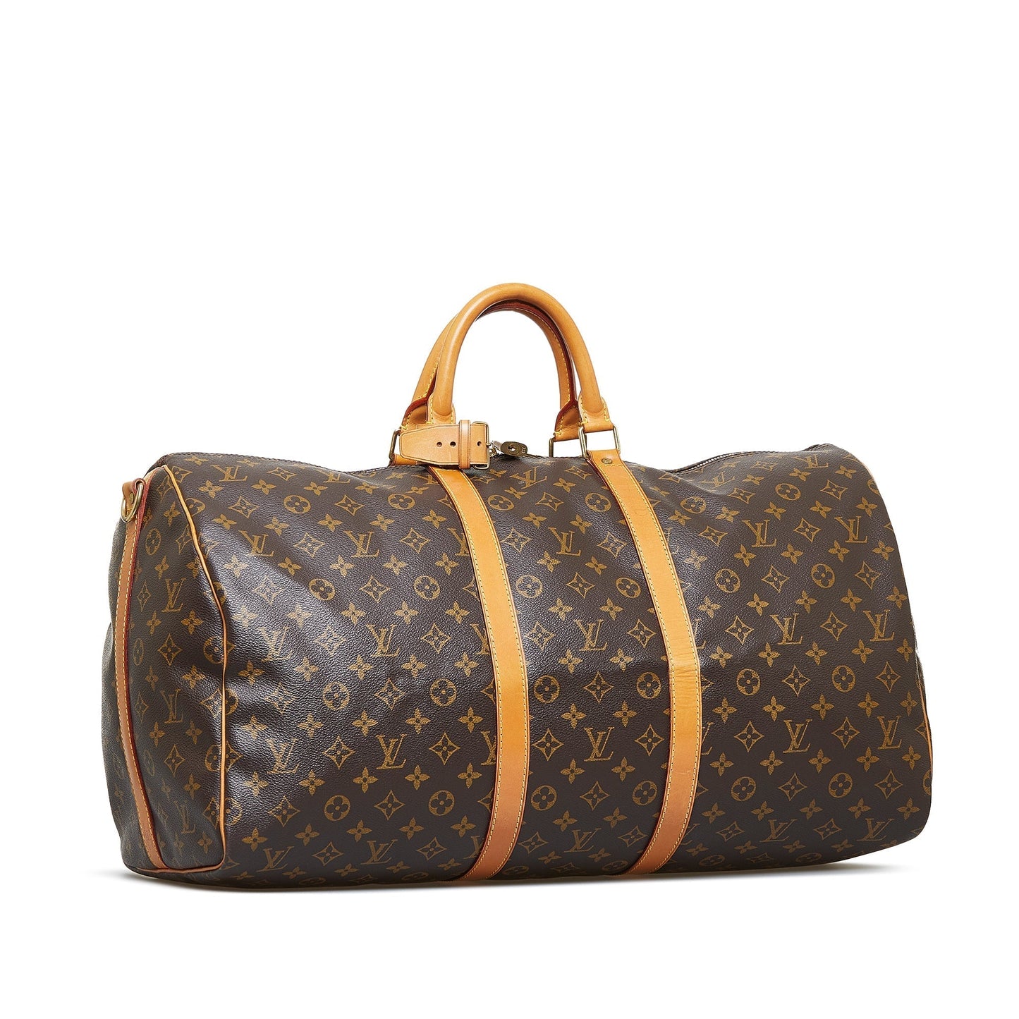 Louis Vuitton  Monogram Keepall Bandouliere 55 Travel Bag