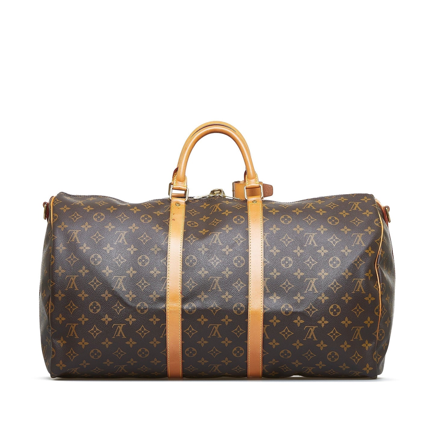 Louis Vuitton  Monogram Keepall Bandouliere 55 Travel Bag