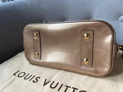 Louis Vuitton Alma Gold Vernis Patent Leather (RRP £1590)