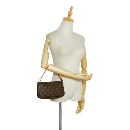 Louis Vuitton  Monogram Pochette Accessoires Brown