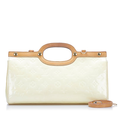 Louis Vuitton  Monogram Vernis Roxbury Drive White