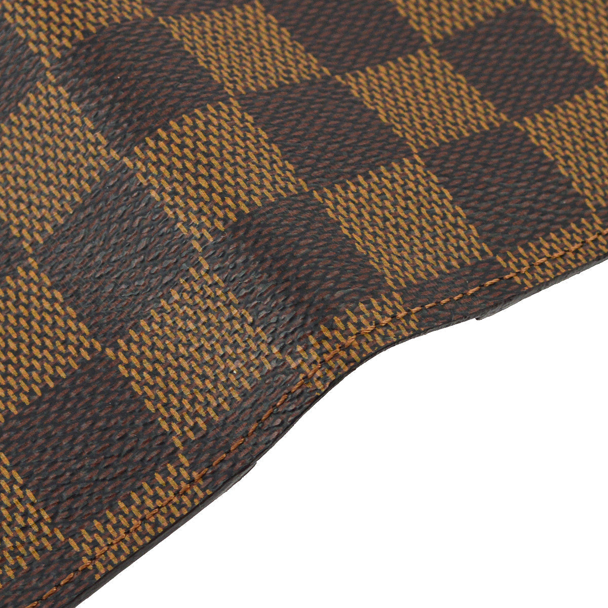 Louis Vuitton 2001 Damier Agenda Poche Notebook Cover R20703 Small Good