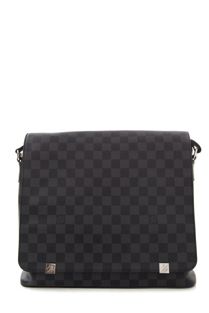 Louis Vuitton 2010 Daniel Graphite Damier Handbag