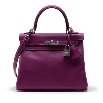 Hermes Kelly II Retourne 28 Veau Swift Anemone