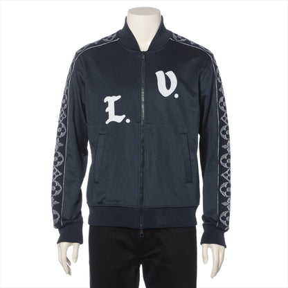 Louis Vuitton 24SS Cotton x   Jacket XS  Navy LV Flower Band Track Top Bronze RM241MQ Monogram