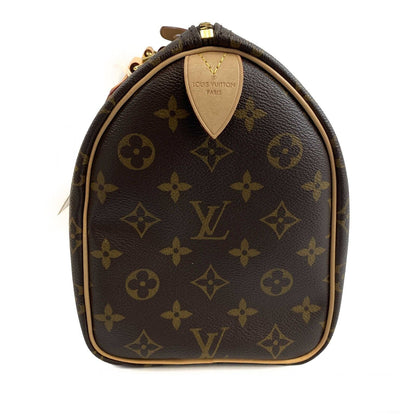 Louis Vuitton  - Excellent - Speedy 25 - Brown Monogram Coated Canvas Satchel