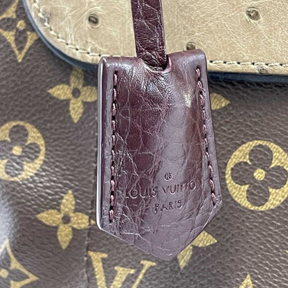 Louis Vuitton  - Exotique Monogram Ostrich Python Majestueux - MM Bag