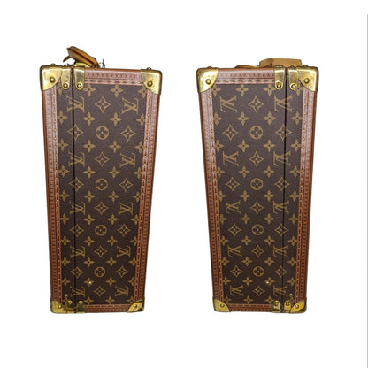 Louis Vuitton Monogram Alzer 60 Trunk Luggage