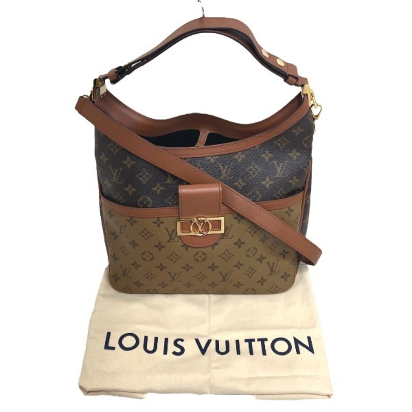 LOUIS VUITTON Dauphine Mm Shoulder Bag