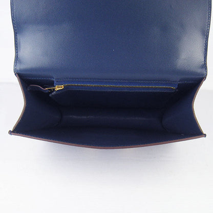 Hermes Constance Cowskin Leather Bag H017 dark blue gold