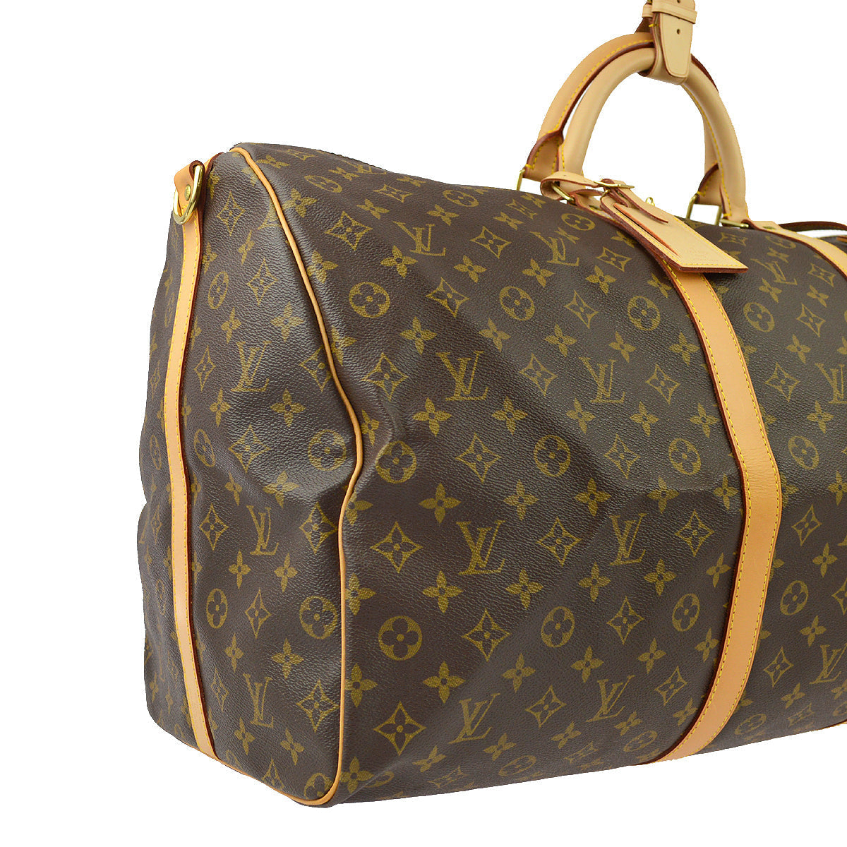 Louis Vuitton 1998 Monogram Keepall Bandouliere 60 2way Duffle Bag M41412