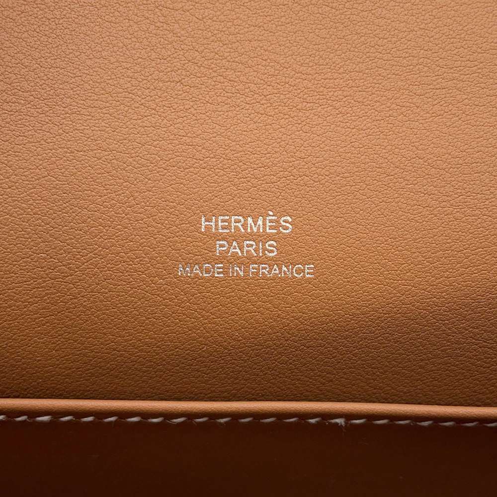 Hermes PochetteKelly Gold Swift Leather