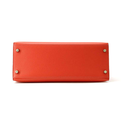 Hermes Kelly Sellier Rouge Tomate Epsom Size 28