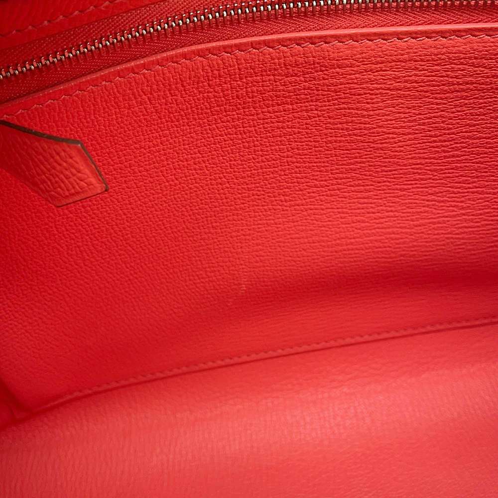 Hermes Kelly Sellier Rouge Tomate Epsom Size 28