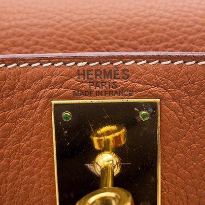 Hermes Kelly Brique Taurillon Clemence Size 28