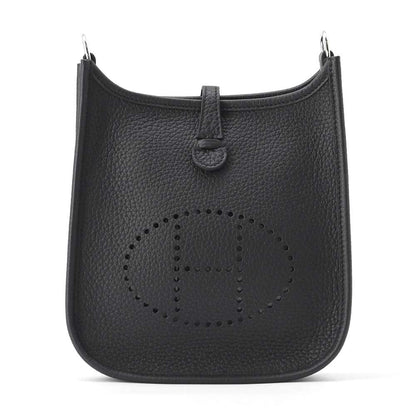 HERMES Evelyn Amazon Black Taurillon Clemence Size TPM