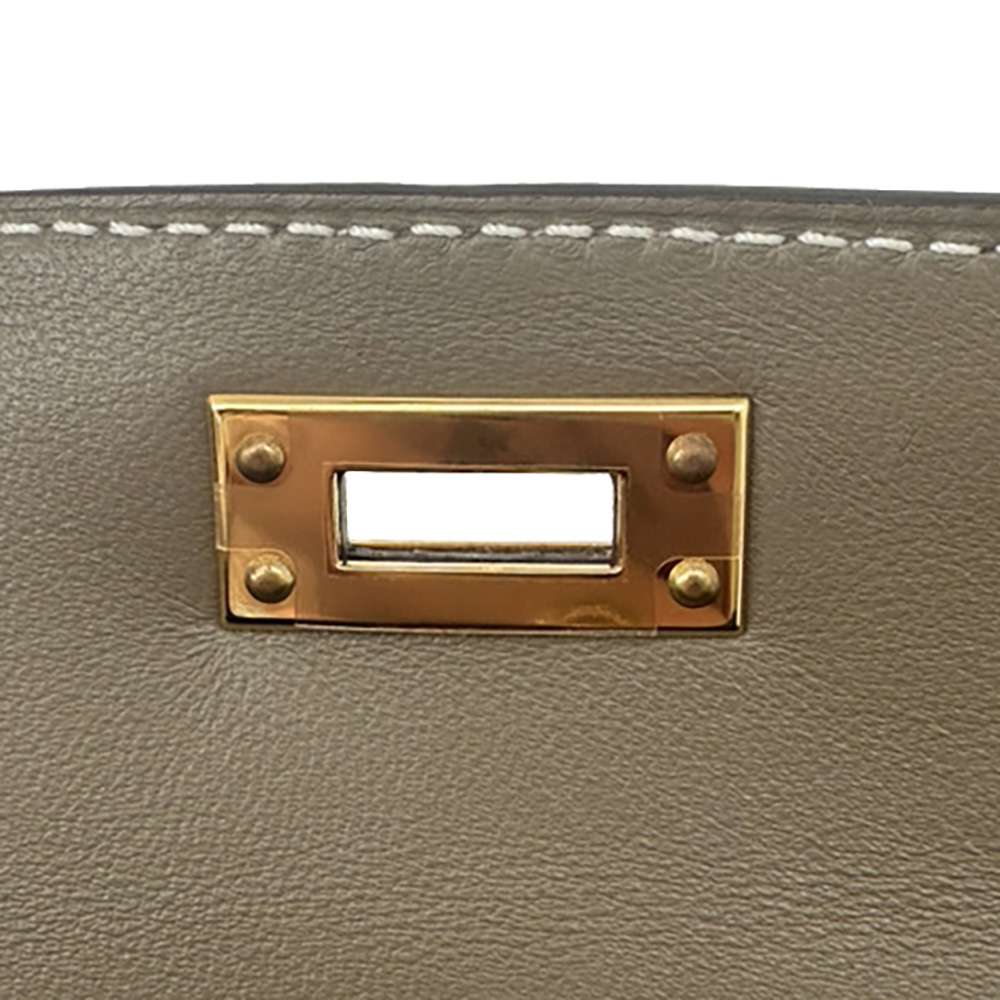 HERMES Mini Kelly Do Etoupe Epsom