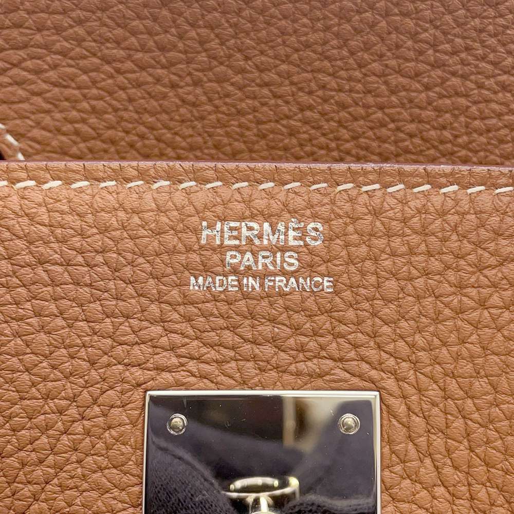 HERMES Birkin Gold Togo Leather Size 30