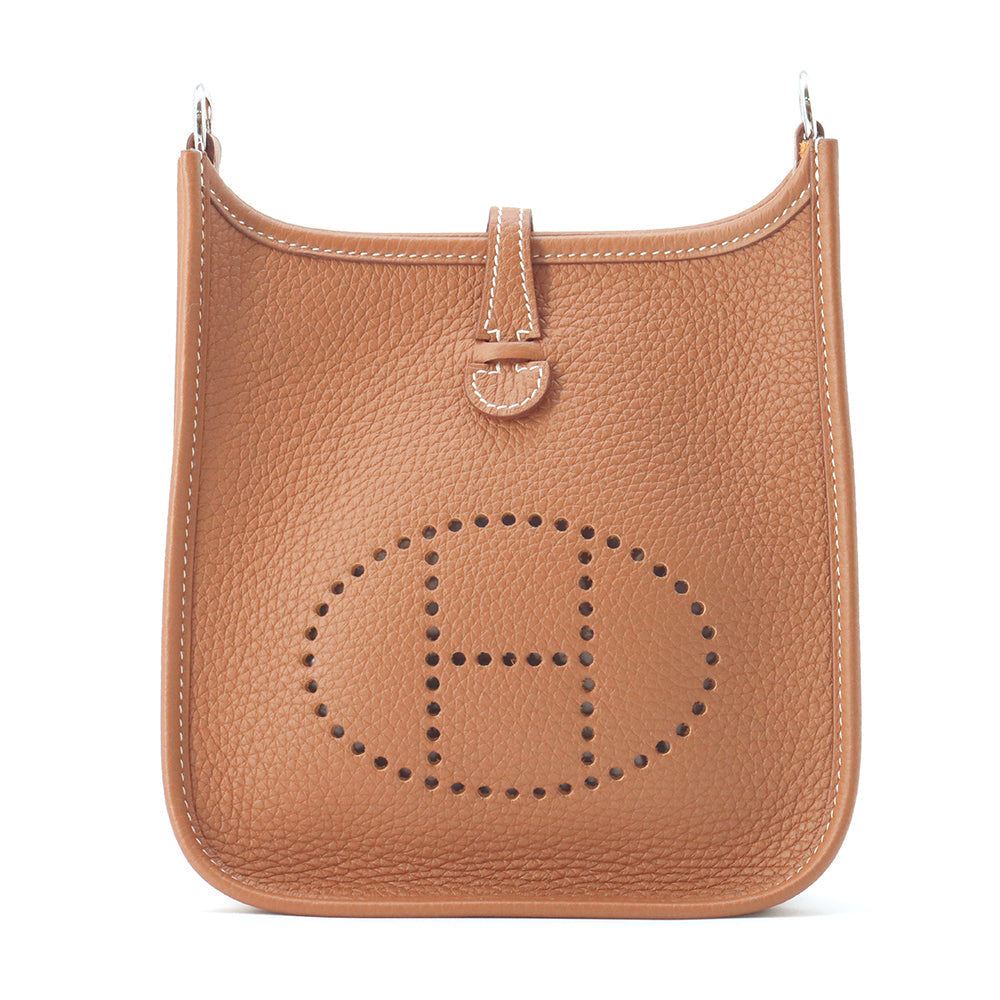 HERMES Evelyne Gold Taurillon Clemence Size TPM