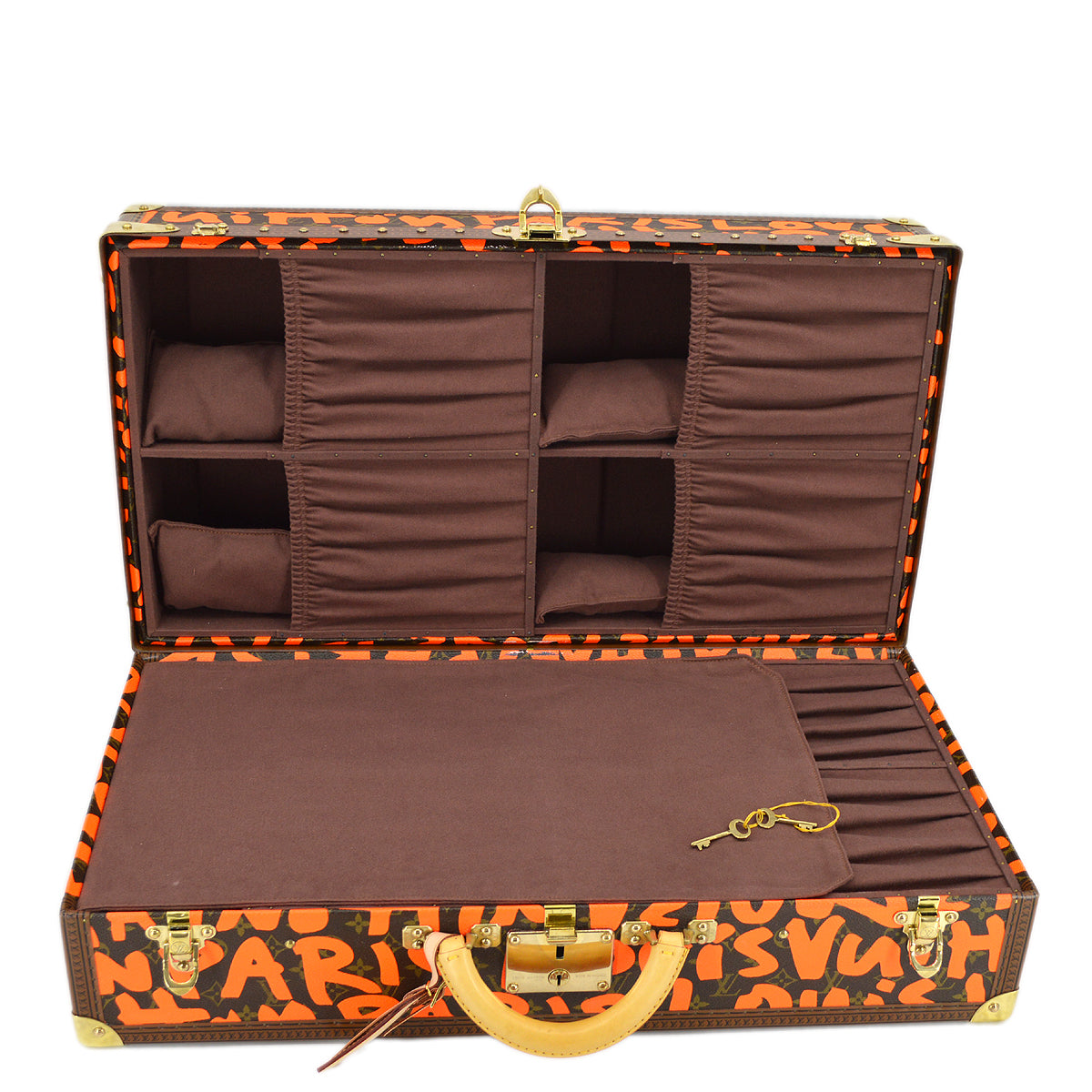 Louis Vuitton * Monogram Graffiti Display Case Trunk