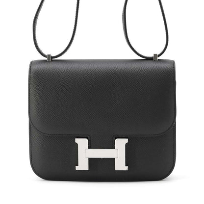 HERMES Constance3 Miroir Black Epsom Size Mini