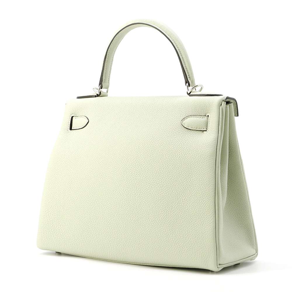 HERMES Kelly Retourne Grineve Togo Leather Size 28