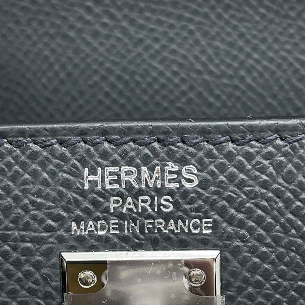 HERMES Kelly Sellier Grimist Epsom Size 25