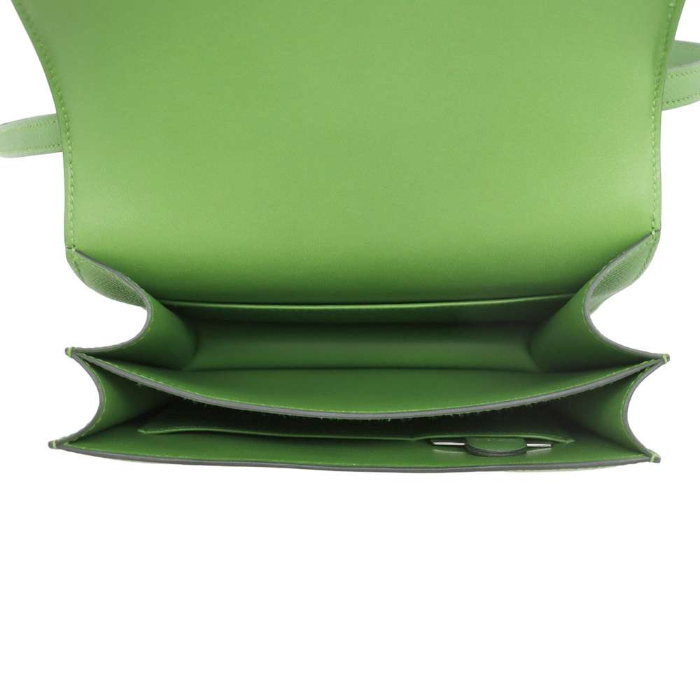 HERMES Constance3 Miroir Vert Yucca Epsom Size Mini