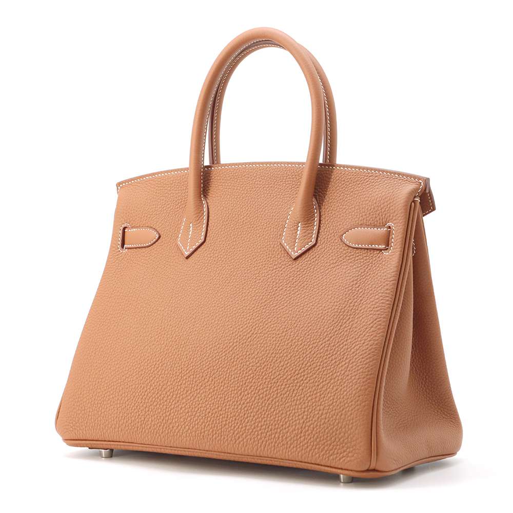 HERMES Birkin Gold Togo Leather Size 30