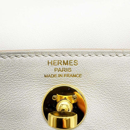 HERMES Lindy Verso Gris Pail/Gris Meyer Swift Leather Size Mini