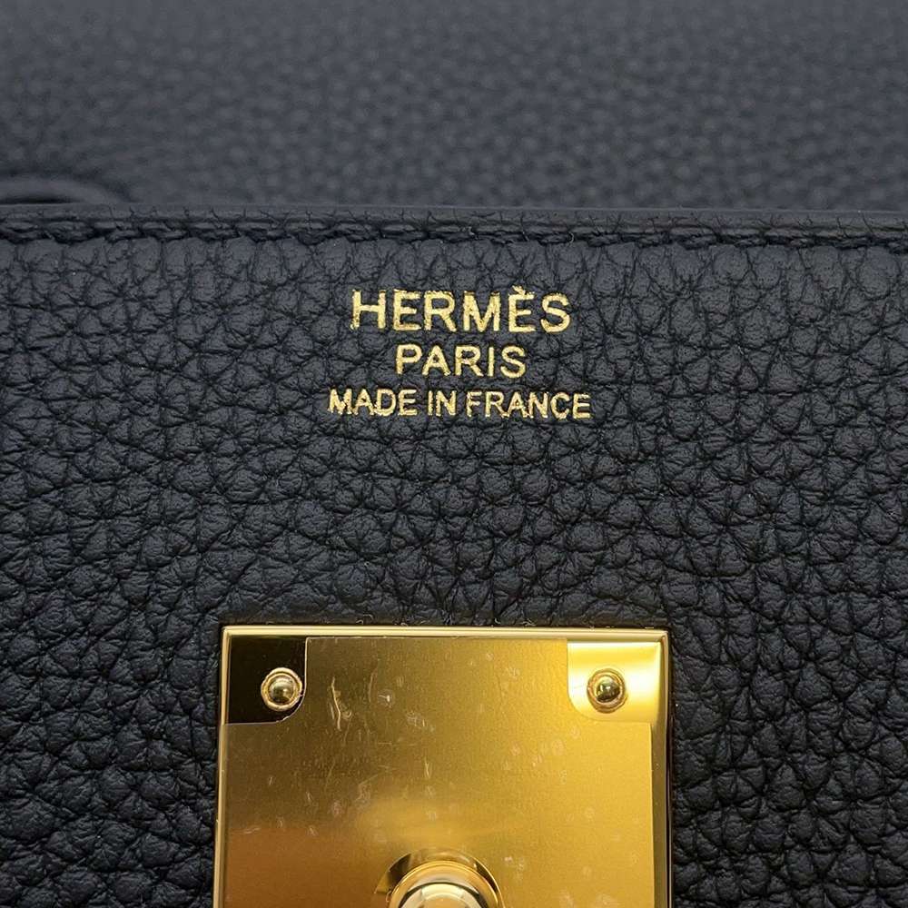 HERMES Birkin Blue Ocean Togo Leather Size 30