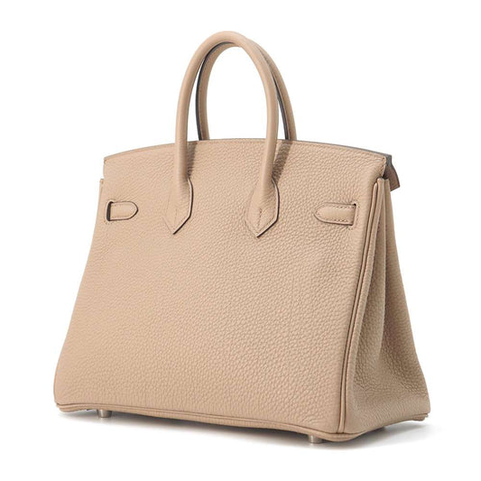 HERMES Birkin Beige Marfa Togo Leather Size 25