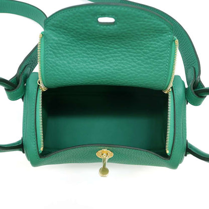 HERMES Lindy Vert Vertigo Taurillon Clemence Size Mini