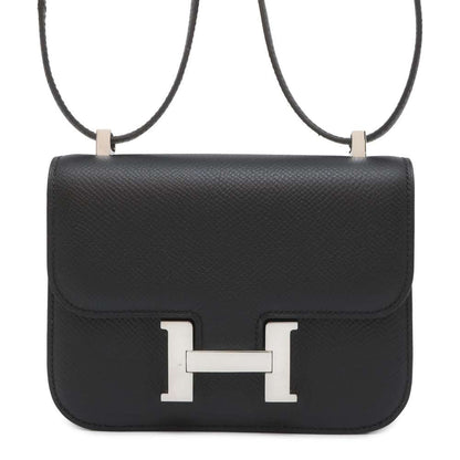 HERMES Constance Mini Black Epsom Size micro