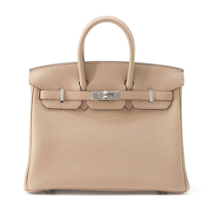 HERMES Birkin Beige Marfa birkin25 Togo Leather Size 25