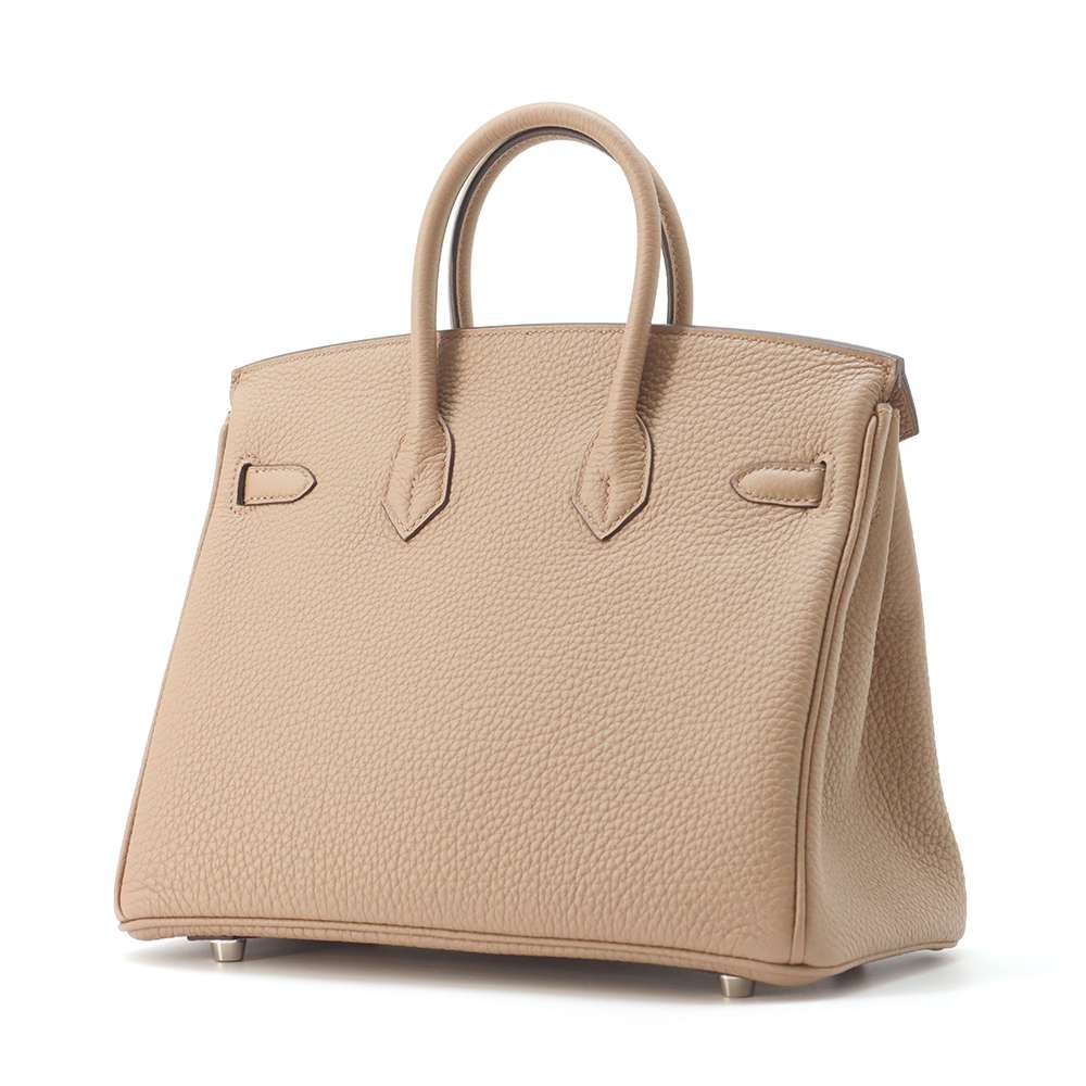 HERMES Birkin Beige Marfa birkin25 Togo Leather Size 25