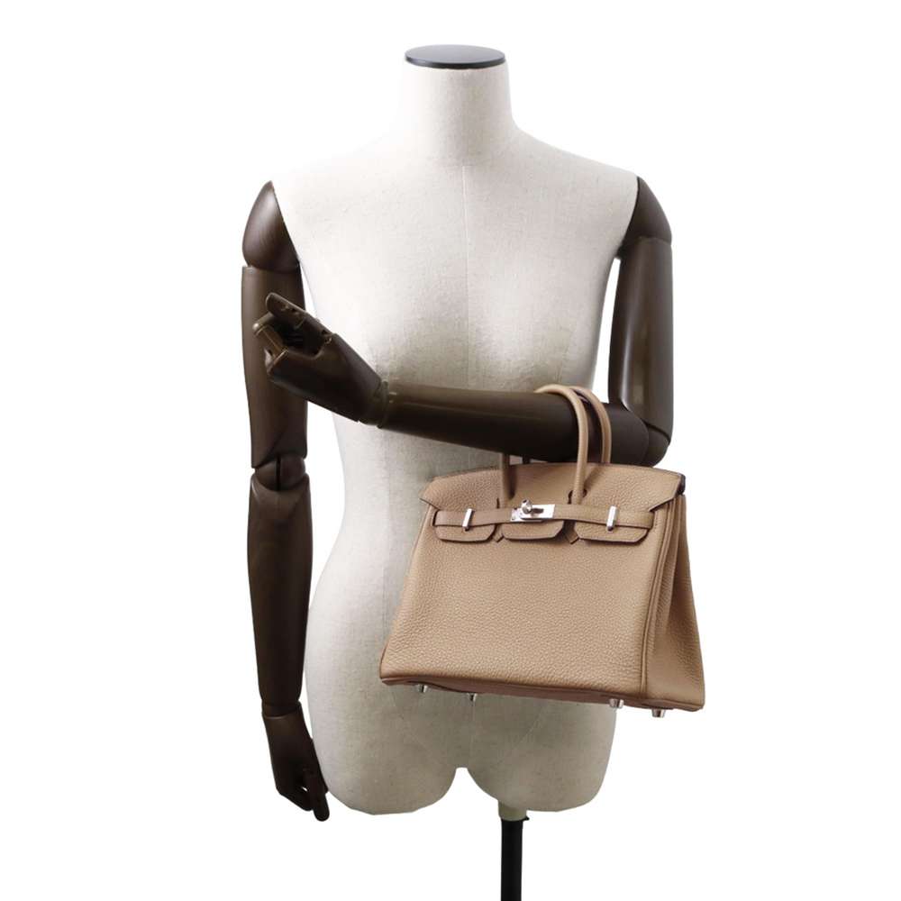 HERMES Birkin Beige Marfa birkin25 Togo Leather Size 25