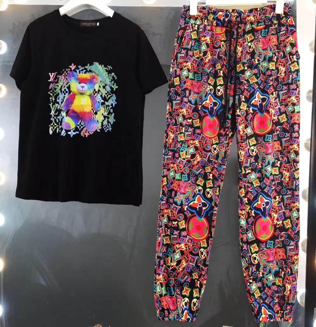 Louis Vuitton  Jogger and Tshirts Set