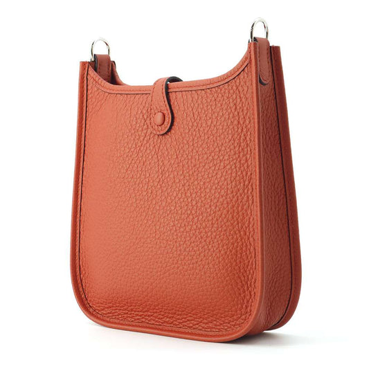 HERMES Evelyne Amazon Maxi Quadrille Cuivre Taurillon Clemence Size TPM