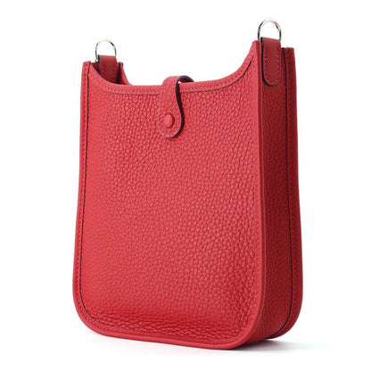 HERMES Evelyne Amazon Rouge Casaque Taurillon Clemence Size TPM