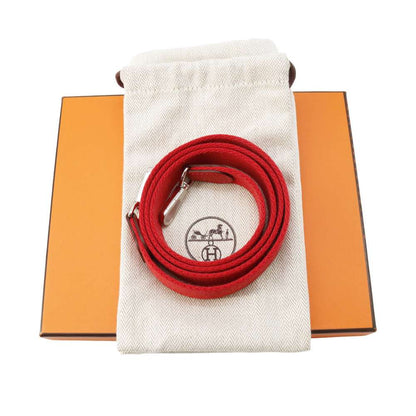 HERMES Evelyne Amazon Rouge Casaque Taurillon Clemence Size TPM