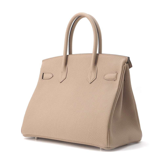 HERMES Birkin Beige Marfa Togo Leather Size 30