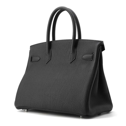 HERMES Birkin Black Togo Leather Size 30