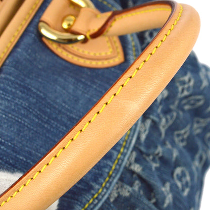 Louis Vuitton 2007 Monogram Denim Neo Cabby MM M95349