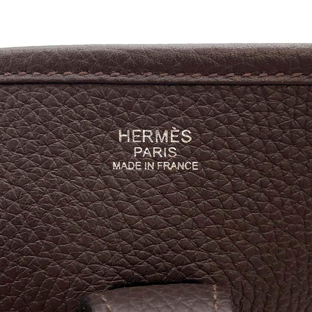 HERMES Evelyne 3 Ebene Taurillon Clemence Size PM