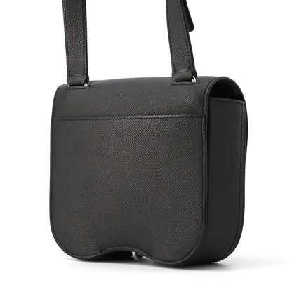 HERMES Della Cavaleria Black Epsom Size Mini