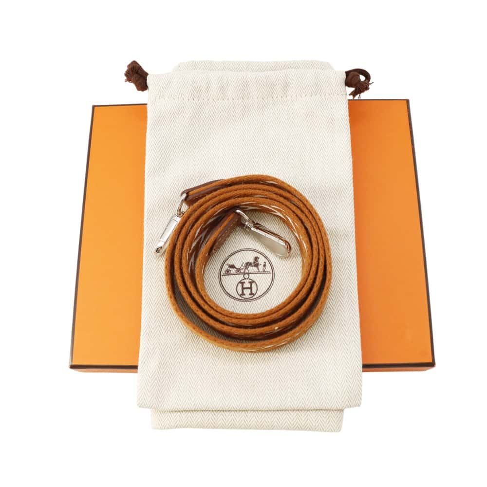 HERMES Evelyne Amazon Gold Taurillon Size TPM