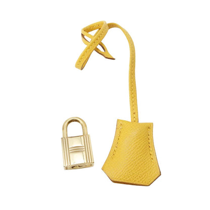 HERMES Birkin Yellow Courchevel Size 35